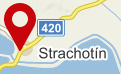 Strachotín mapa