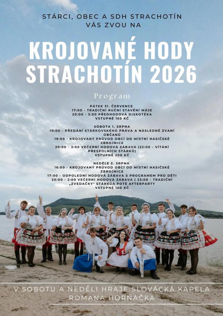 Hody Strachotín 31.7.-2.8.2026