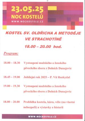 KULTURNÍ POZVÁNKA-NOC KOSTELŮ